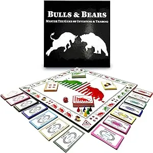 Life Sutra: Bulls & Bears - Easy-to-Play Financial Board Game for Ages 12+ | 2-6 Players | Learn Stocks, Crypto & More | STEM-Approved