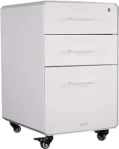 VariDesk 3-Drawer Vertical Mobile File Cabinet