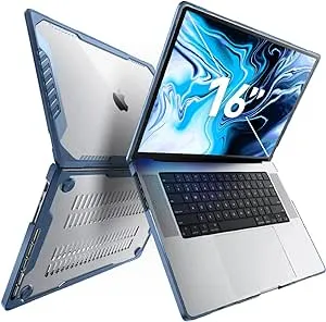 MacBook Pro 16 inch (2021/2023) Unicorn Beetle Case Cover-Blue