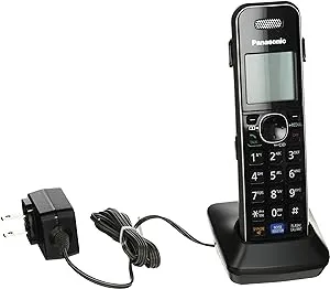 Panasonic Cordless Phone Handset Accessory Compatible with KX-TG6840 and KX-TG7870 Series Cordless Phone Systems – KX-TGA680S (Black)