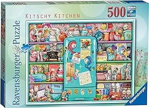 Ravensburger Kitschy Kitchen 500 Piece Jigsaw Puzzle for Adults and Kids Age 10 and Up