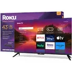 43-Inch Select Series 4K HDR Smart Roku TV with Roku Enhanced Voice Remote