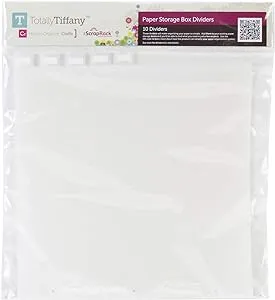 Totally-Tiffany SCRAPRACK BX DIVIDERS, Transparent