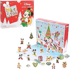 Disney Classic Advent Calendar, 32 pieces, Kids Toys for Ages 3 Up by Just Play