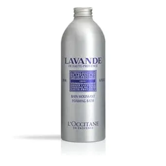 L'OCCITANE Foaming Bath: Relaxing Lavender, Comforting Shea, Beautifying Almond Milk, Citrusy Verbena, Cleansing Bubble Bath, 16.9 Fl. Oz