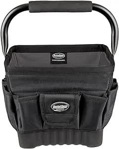 Bucket Boss - Pro Tool Tote 11, Tool Bags - Professional Series (74012), Black