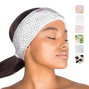 Kitsch Micro Dot Microfiber Spa Headband