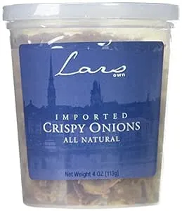 Lars Own Imported Crispy Onions 4 Ounce Package - 3 pack