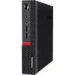 Lenovo ThinkCentre M625 Home & Business Mini Desktop (AMD A4-9120c 2-Core, 32GB RAM, 512GB PCIe SSD, AMD Radeon R4, AC WiFi, Bluetooth, RJ-45, 2 Display Port, Black, Win 10 Home)