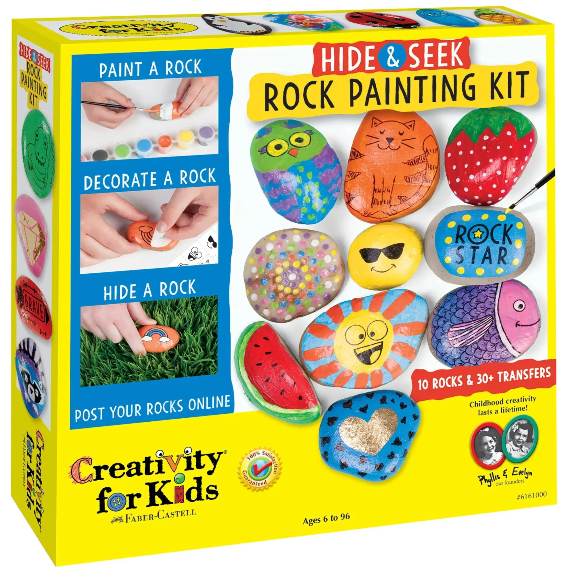 Creativity for Kids Hide & Seek Rock Painting Kit