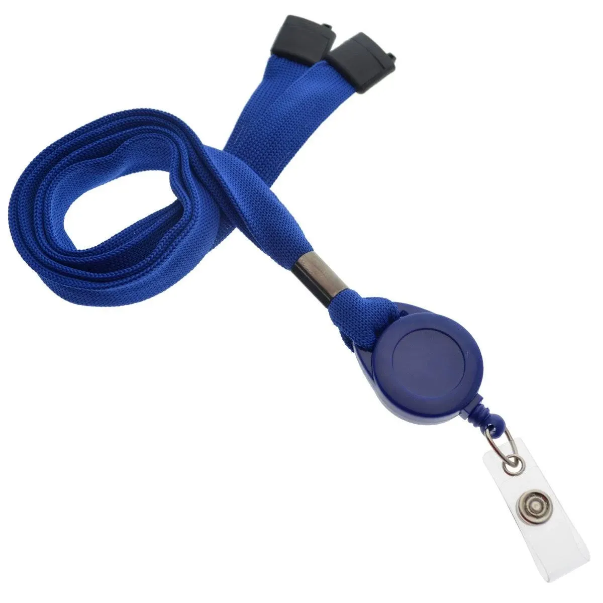 Breakaway Lanyard ID Holder Badge Reel Combo (2138-700X) - Royal Blue