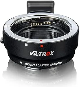 Viltrox EF-EOS M Lens Mount Adapter for Canon EF or EF-S-Mount Lens to Canon EF-M Mount Camera