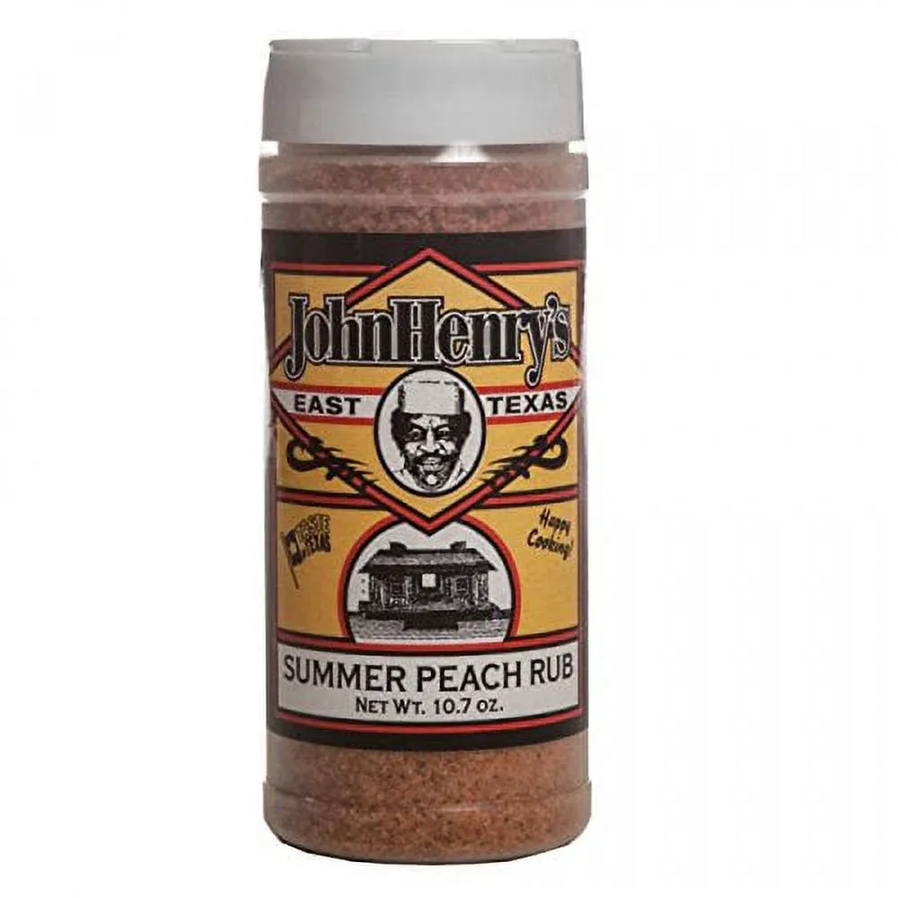 John Henry's Summer Peach Rub - 10.5 oz.