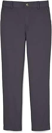 French Toast Girls' Pull-on Twill Pant (Standard & Plus)