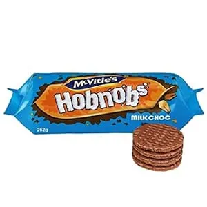 McVitie's Milk Chocolate Hobnobs 262g (Pack of 6)