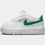 Nike Air Force 1 Low EasyOn Toddler Boys' White/Malachite Shoes, Size: 5