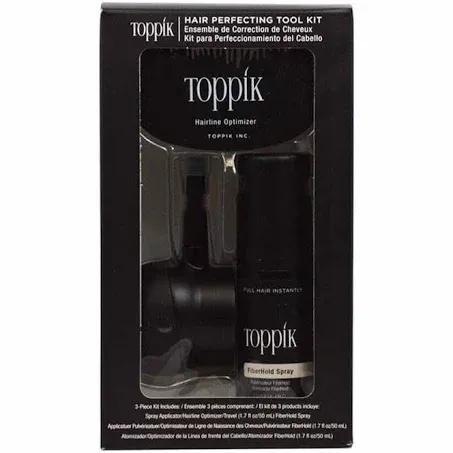 Toppik Hair Perfecting Tool Kit (Fiber Hold/Spray Applicator/Hai<wbr/>rline Optimizer)