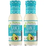 Primal Kitchen No Dairy Avocado Oil Dressing & Marinade Two Pack - 1 Ranch & 1 Cilantro Lime