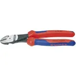 Knipex 74 22 200 High Leverage Diagonal Cutter with comfort handles black atramentized 200 mm