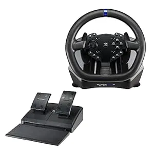 SUBSONIC Superdrive - SV950 steering wheel with pedals and paddles for Xbox Serie X/S, PS4, Xbox One, PC (programmable for all games)