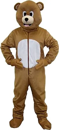 Dress Up America Bear Mascot Costume for Kids and Adults