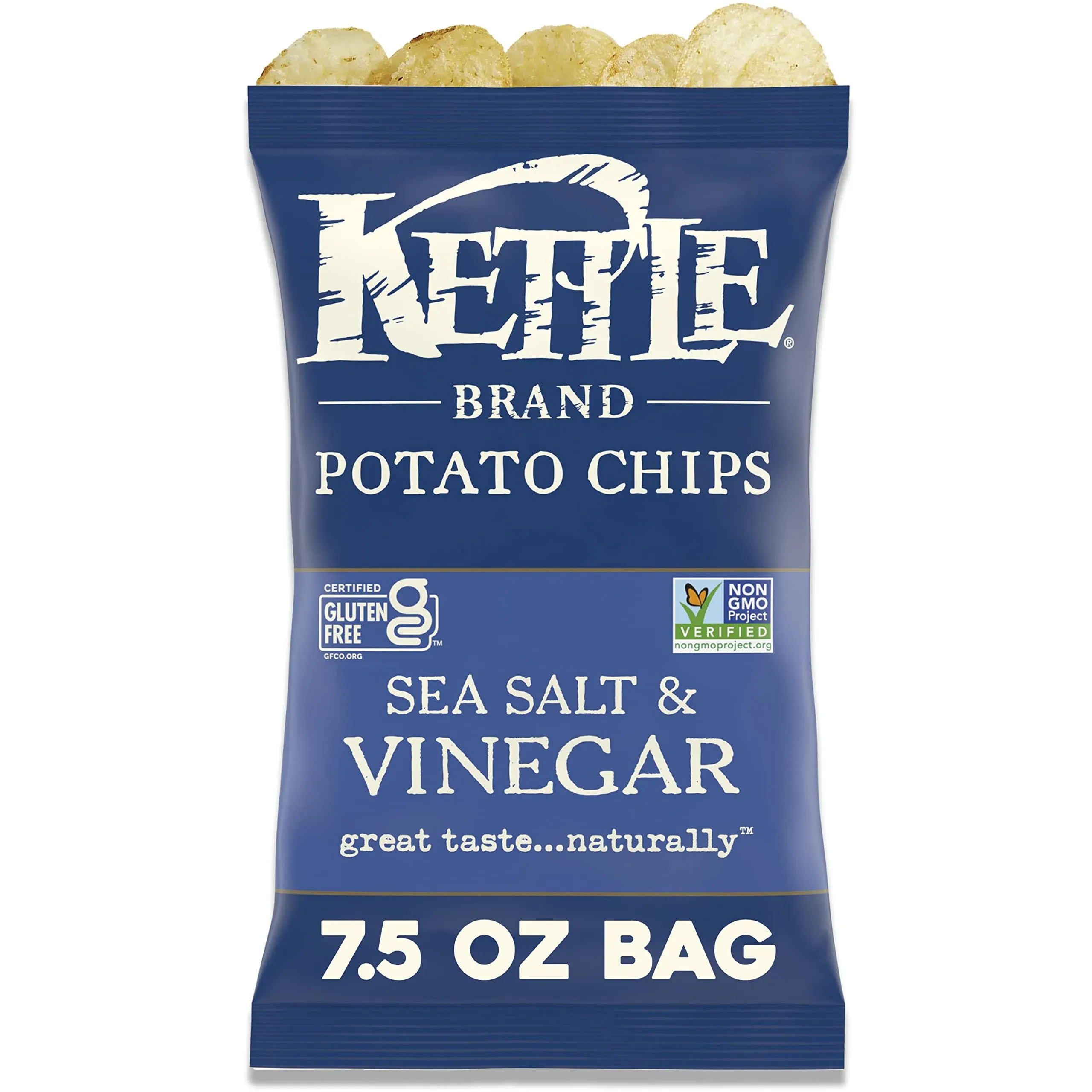 Kettle Brand Sea Salt and Vinegar Potato Chips (7.5 oz)