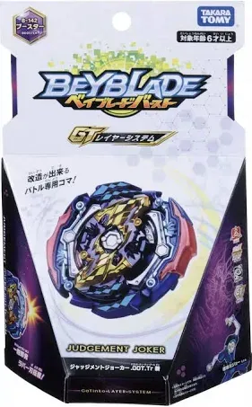 Takara Tomy Beyblade Burst B-142 Booster Judgement Joker .00T.Tr Zan