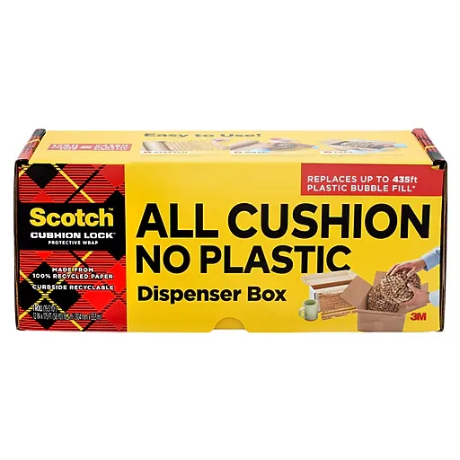 Scotch Cushion Lock Protective Wrap, 12 in x 175 ft (PCW-12175-DB)