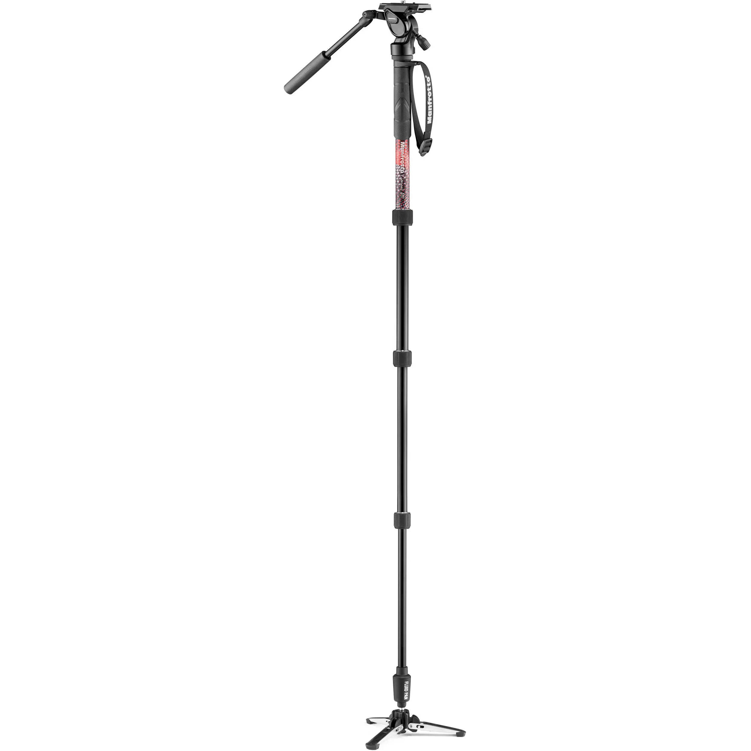 Manfrotto MVMELMIIA4LIVE Element MII Video Monopod Aluminium Kit with Fluid Head