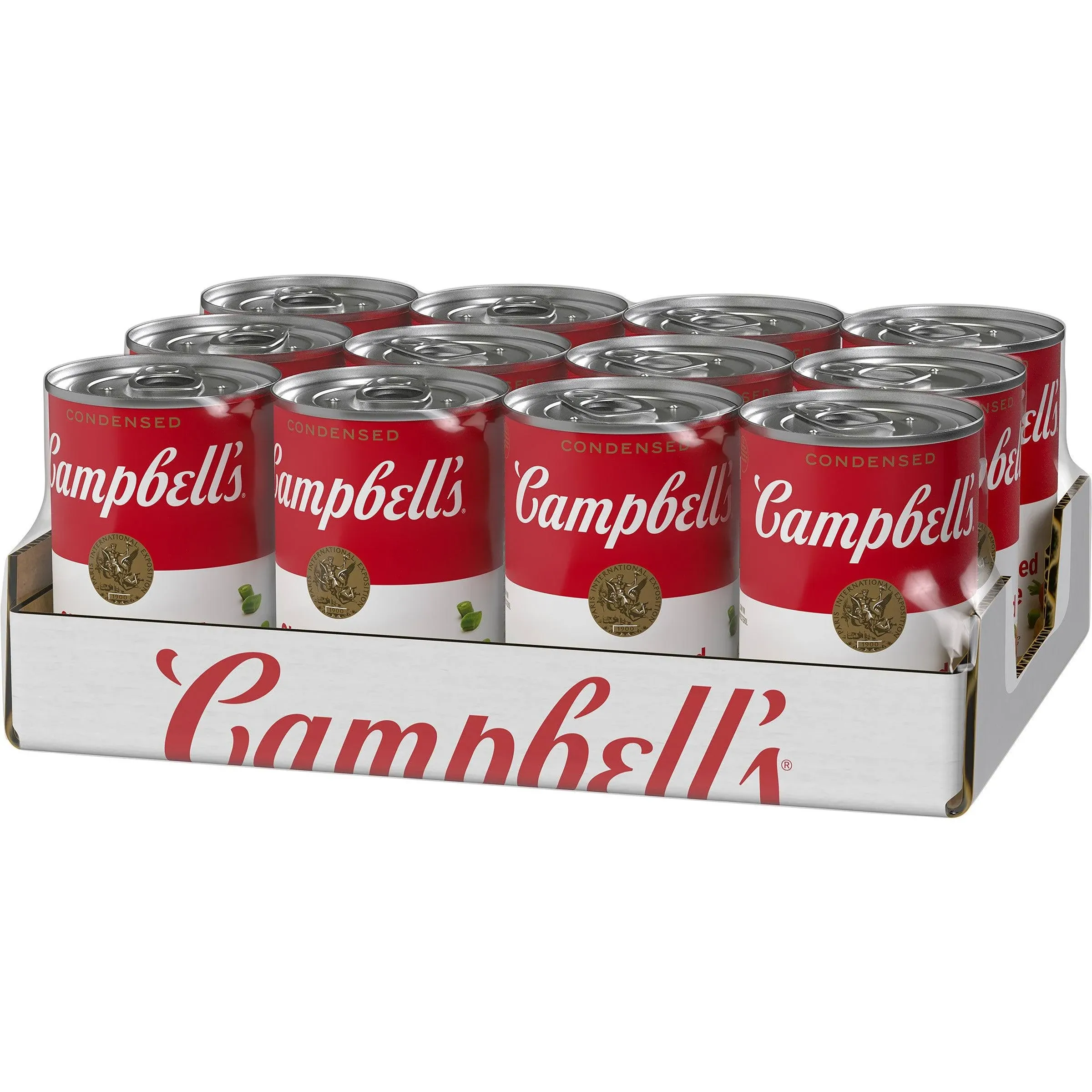 Campbell's Condensed Old Fashioned Vegetable Soup With Beef Stock, 10.5 oz Can (12 Pack)