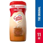 Coffee-mate 10050000302123 22 oz. Canister Powdered Creamer