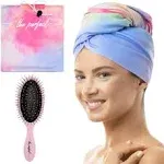 Smooth Microfiber Hair Towel Wrap