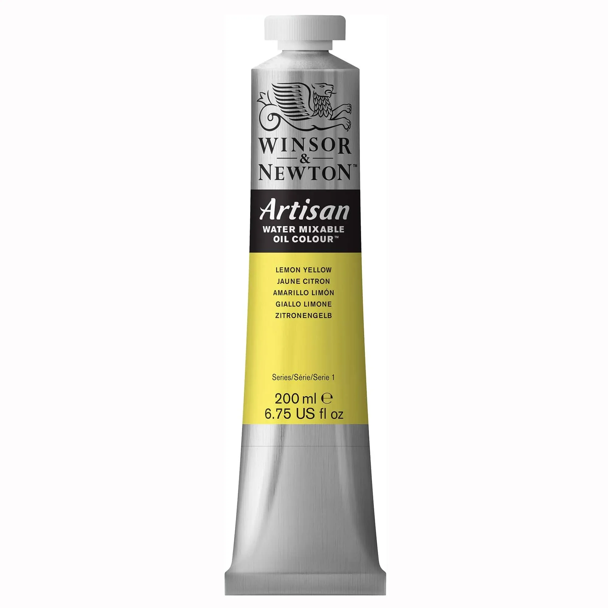 Winsor & Newton Artisan Water Mixable Oil 200 ml - Lemon Yellow