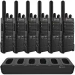 Cobra PX650 - Professional/Business Walkie Talkies (6-pack)