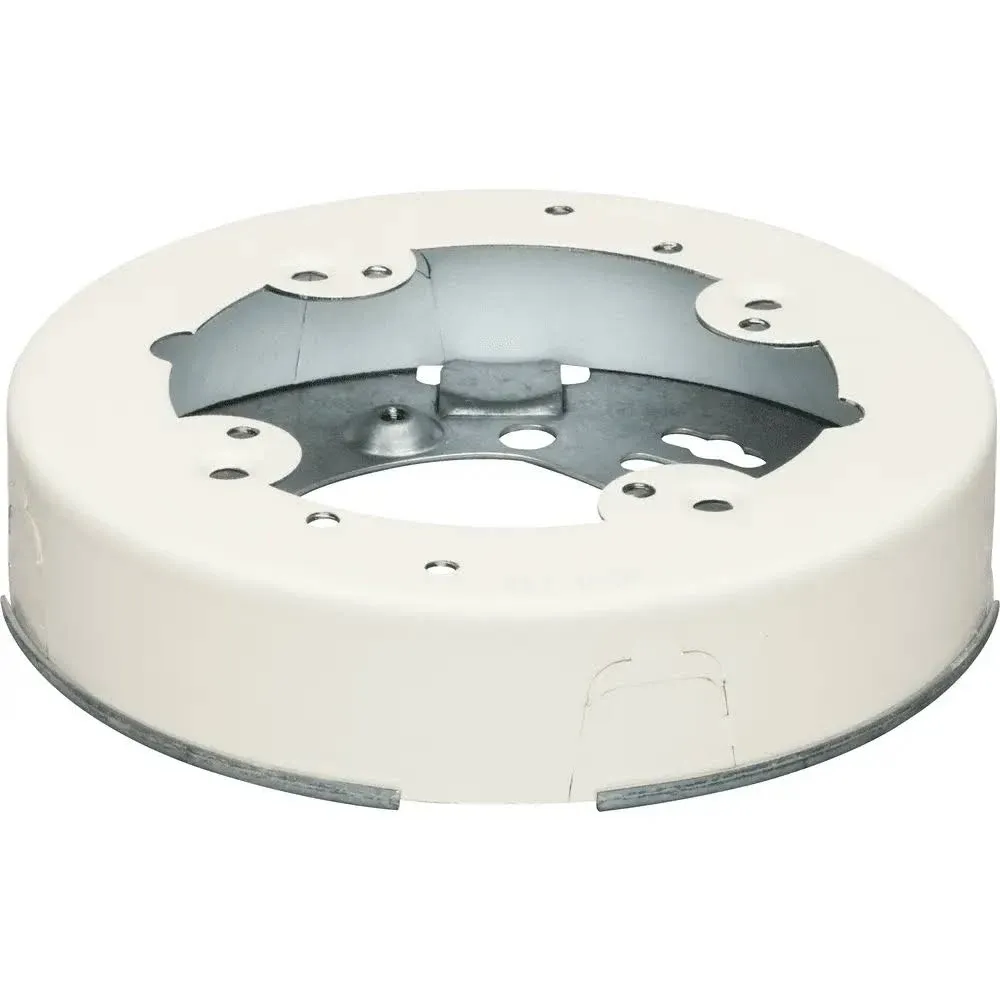 Wiremold Steel Open Base Extension Box Fitting Ivory V5737