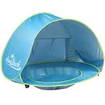 MonoBeach Baby Beach Tent Pop Up Portable Shade Pool UV Protection Sun Shelter for Infant