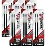 Pilot Precise V5 RT Ball Point Pen Ink Refill 0.5mm Extra Fine 2/Pk Black Ink