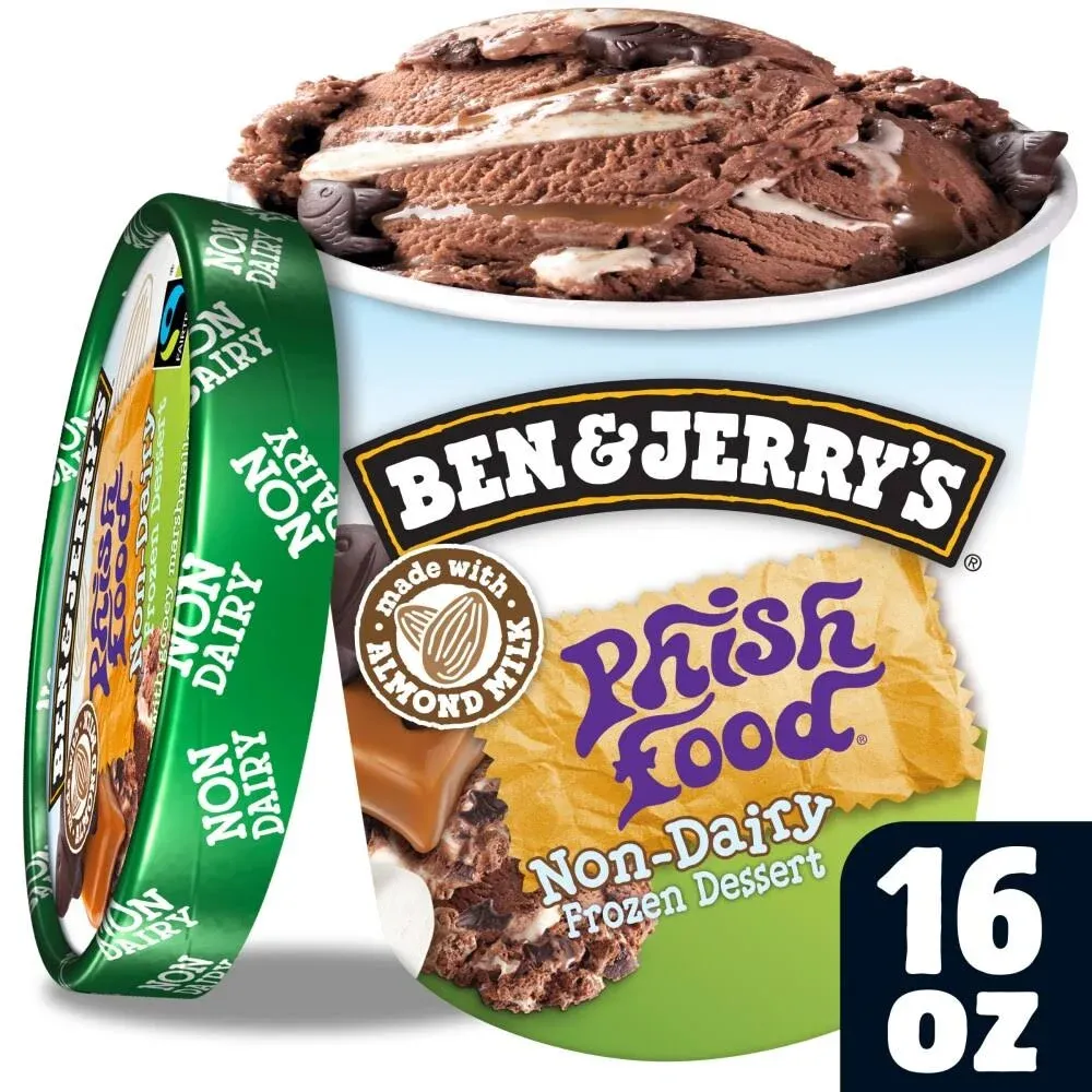 Ben & Jerry's Non-Dairy Phish Food Frozen Dessert