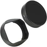 Haoge LH-S245N Bayonet Square Metal Lens Hood for Sony FE 50mm F2.5 G FE 40mm F2.5 G FE 24mm F2.8 G Lens Shade with Cap