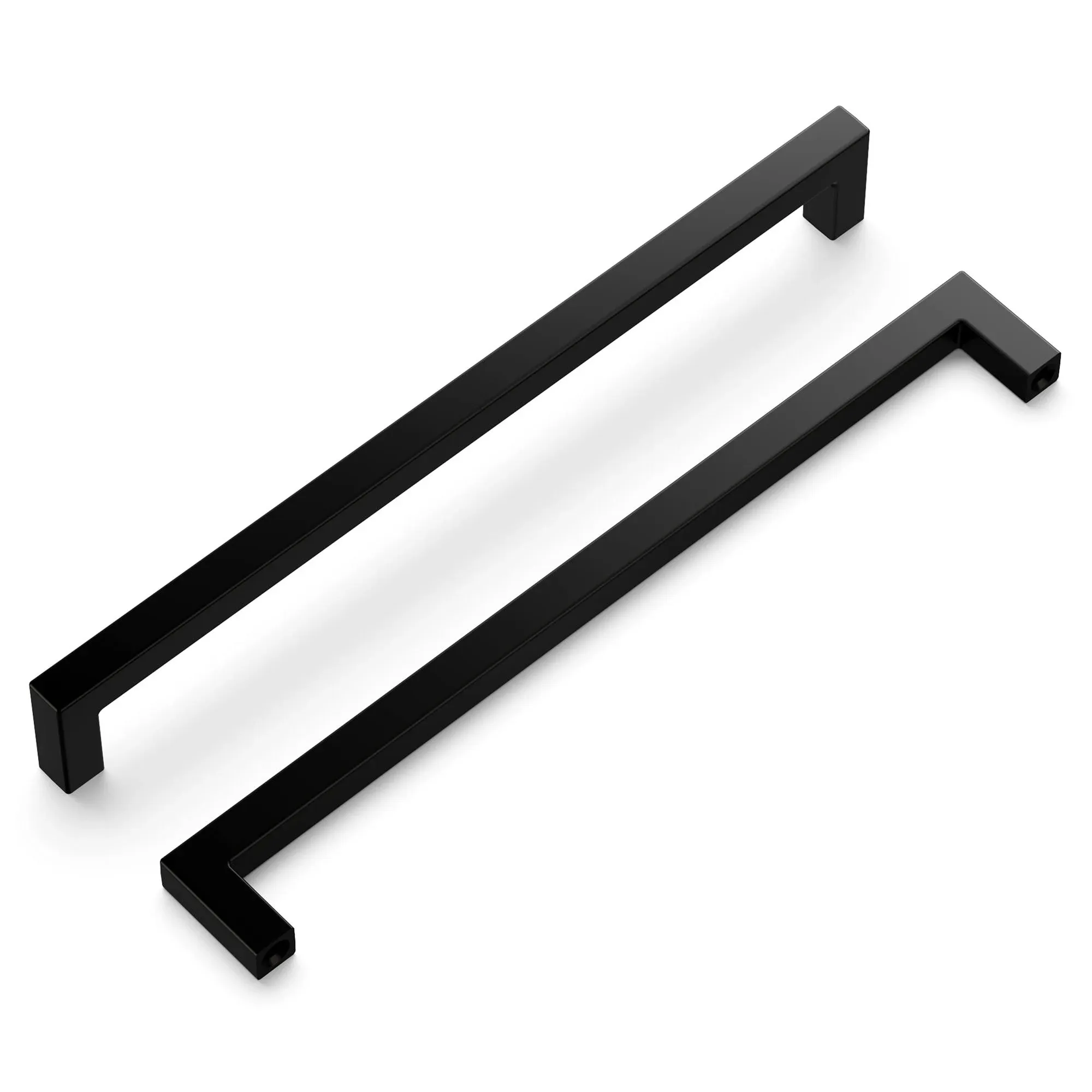 Hickory Hardware Hh075422-mb Skylight Collection Pull 8-13/16 inch (224mm) Center to Center Matte Black Finish