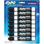 Expo Dry-Erase Marker, Black (8 ct)