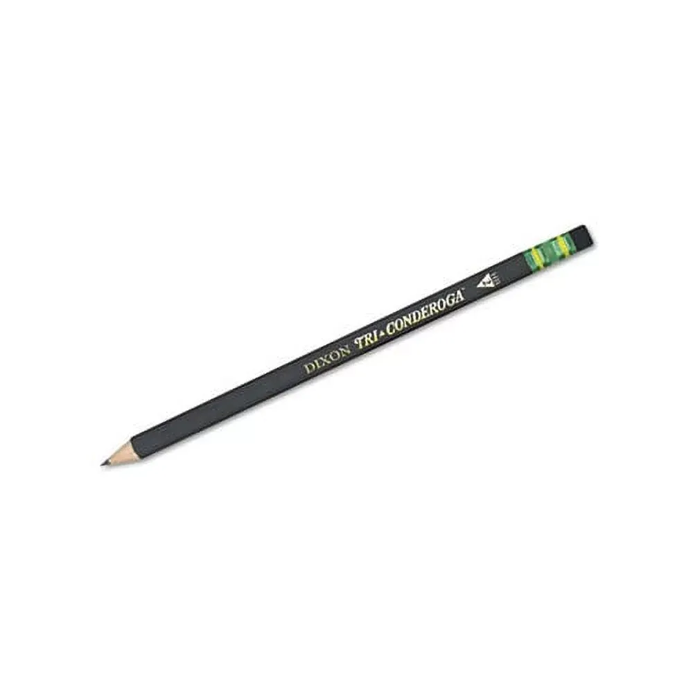 Dixon Tri-Conderoga Triangular #2 Woodcase Oversized Pencil