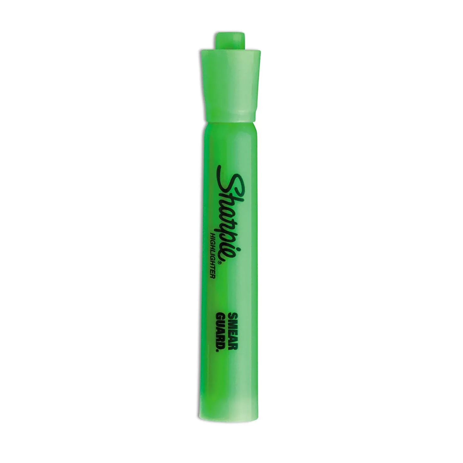 Sharpie Accent Tank Style Highlighter, Chisel Tip, Fluorescent Green,