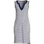 Women's Lands' End Splitneck Swim Cover-Up Dress