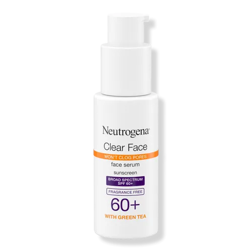 Neutrogena Clear Face Serum Sunscreen with Green Tea SPF 60+