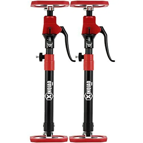 XINQIAO Third Hand Tool 3rd Hand Support System, Premium Steel Support Rod with 154 lb Capacity for Cabinet Jack, Drywall Jack& Cargo Bars, 49.2 In-