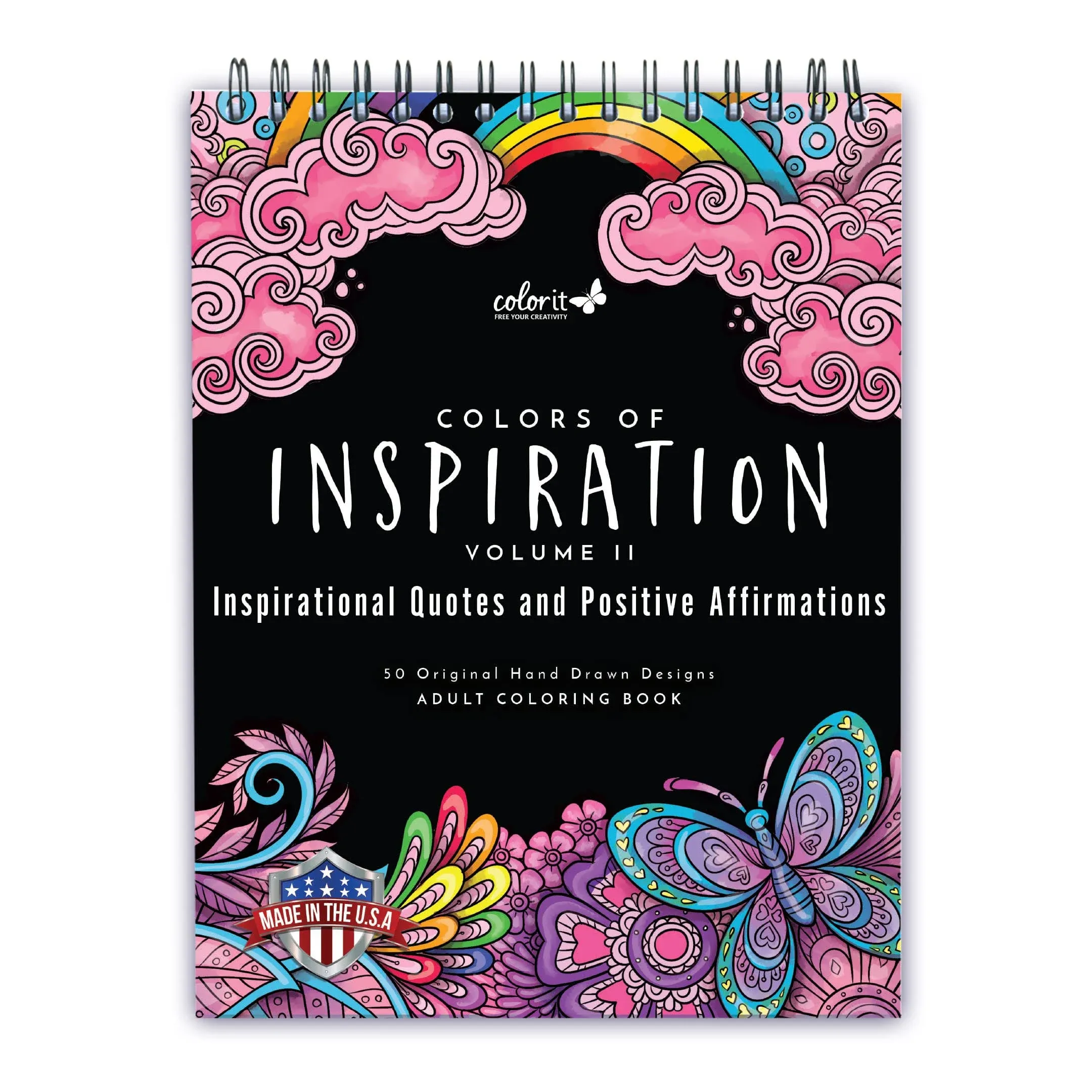 ColorIt Colors of Inspiration, Volume II - Inspirational Quotes and 