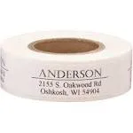 Personalized Bold and Centered Address Labels