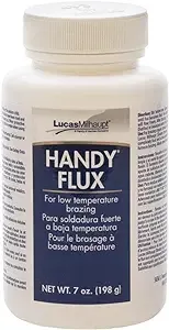 Handy Flux - 7 oz Jar w/Brush General Purpose Jewelry Making Metal Brazing Soldering Flux