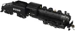 Bachmann USRA 0-6-0 Switcher w/Slope-Back Tender Santa Fe #2039 - Standard DC N